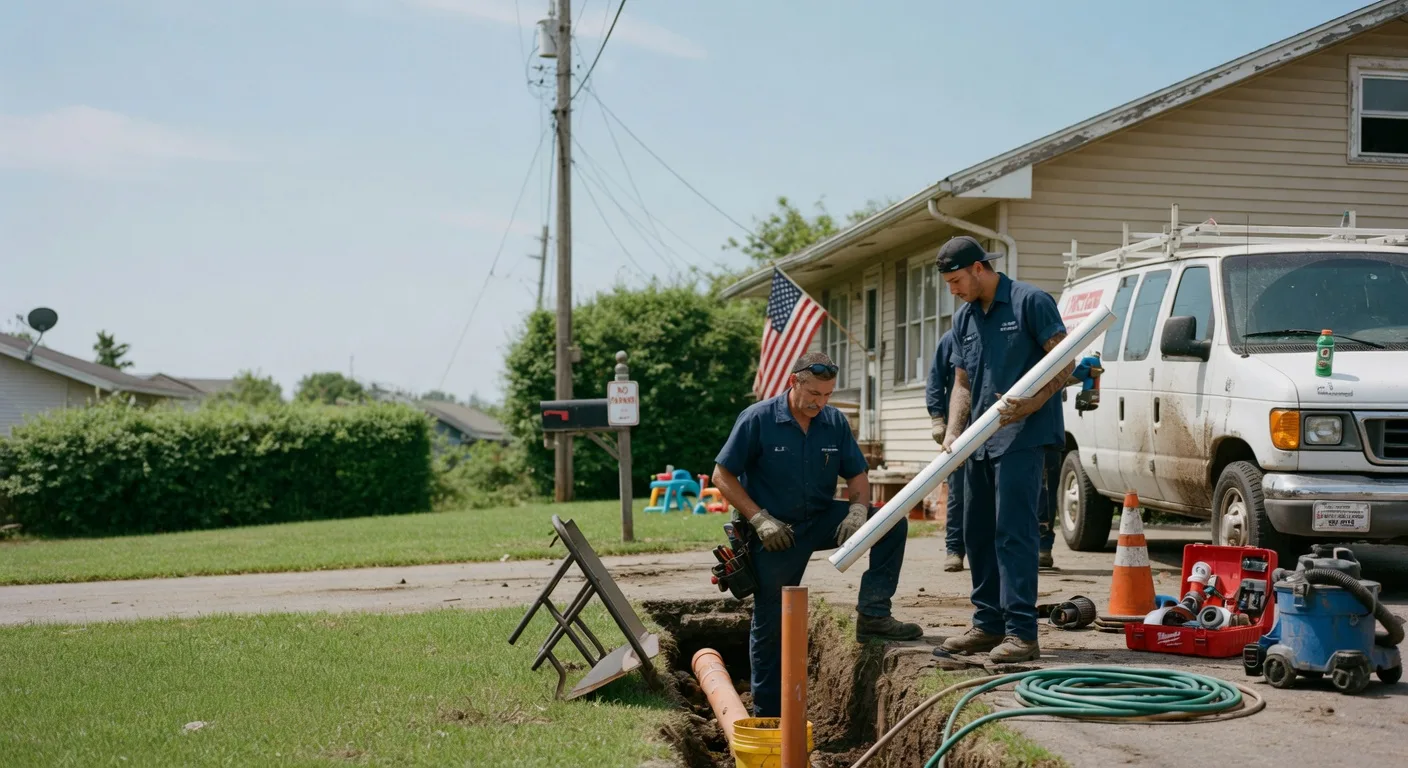 Sewer Line Inspection in Burlington, OK